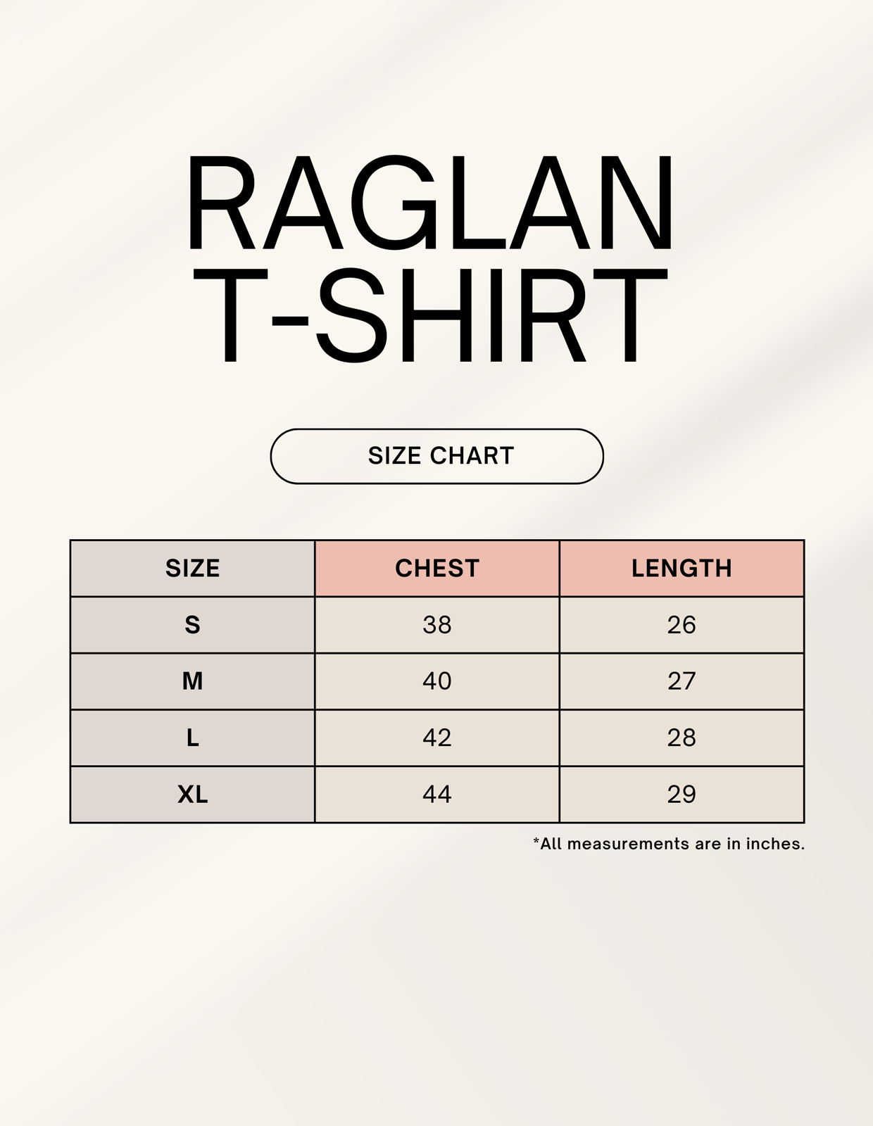 Avero Superman Apex 2.0 Raglan T-Shirt size guide