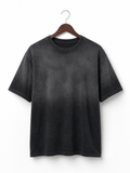 Sunfaded Wash Oversized T-Shirt — Black