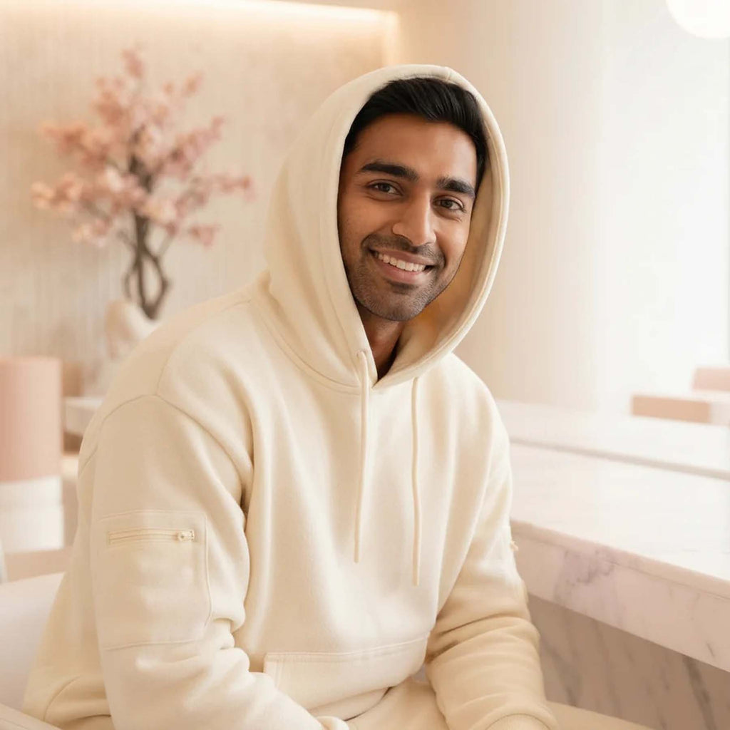Avero Oversized Utility Hoodie – Off White