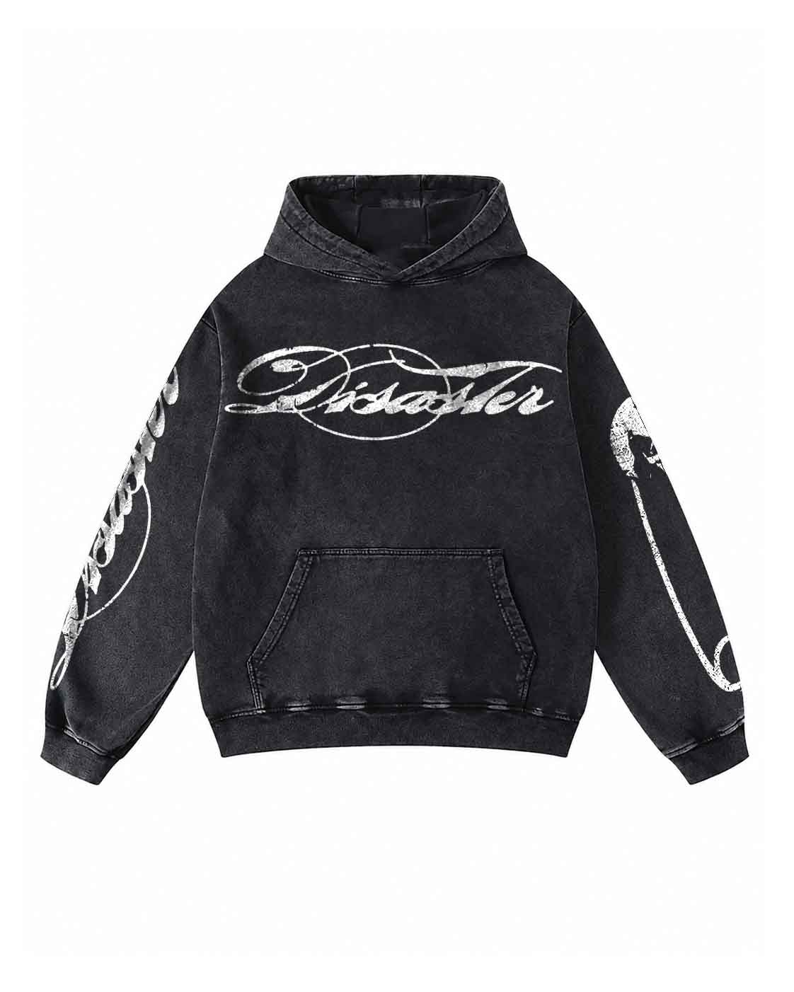 Disaster Script Vintage Wash Hoodie