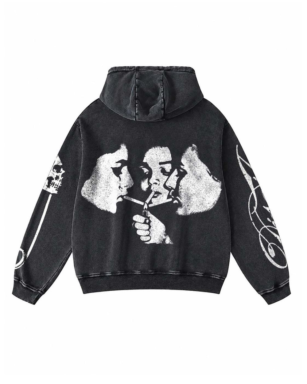 Disaster Script Vintage Wash Hoodie