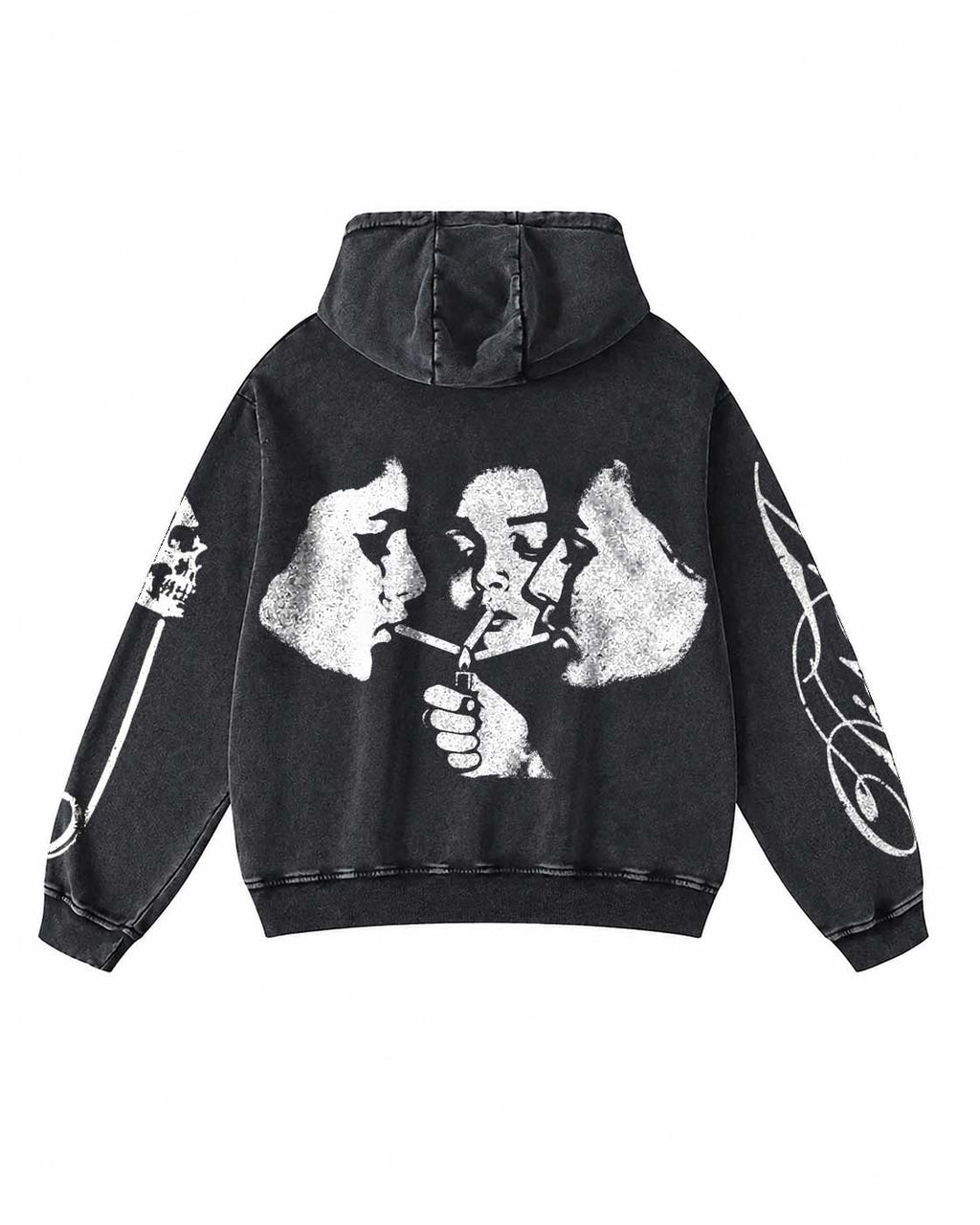 Disaster Script Vintage Wash Hoodie