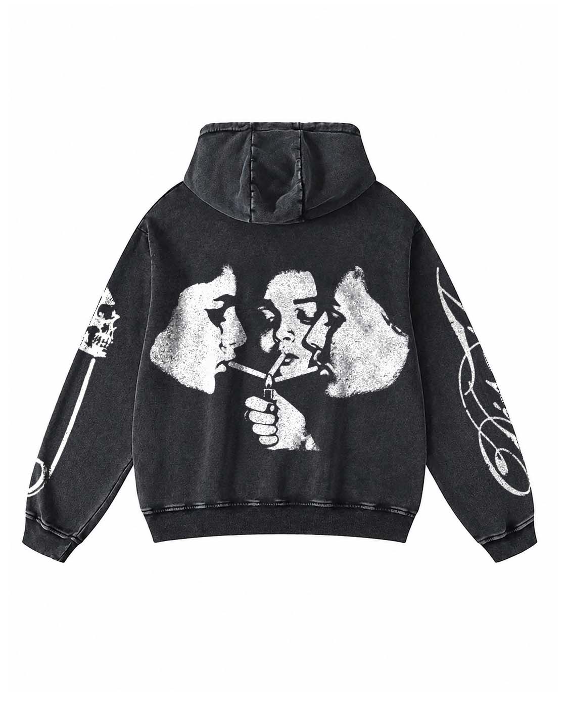 Disaster Script Vintage Wash Hoodie