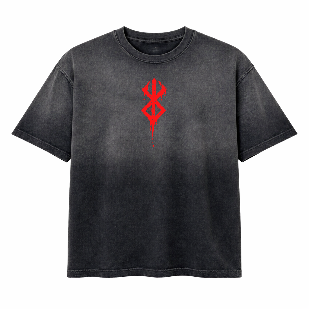 Berserk Ombre Wash Sunfaded T-Shirt
