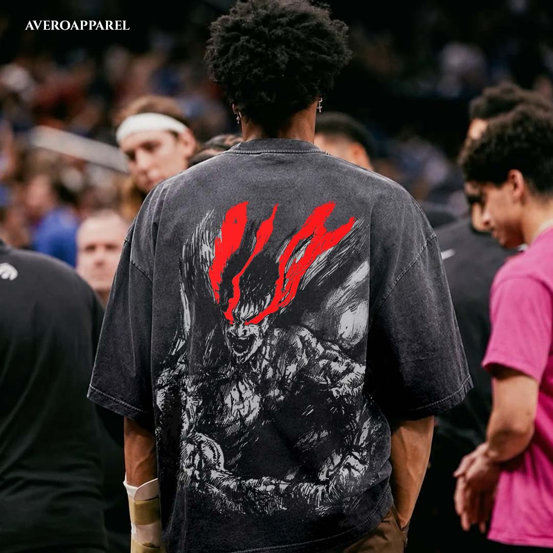 Berserk Ombre Wash Sunfaded T-Shirt