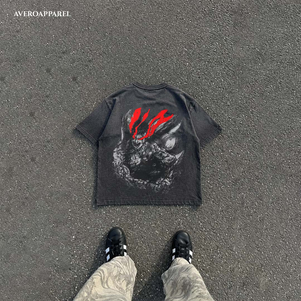 Berserk Ombre Wash Sunfaded T-Shirt
