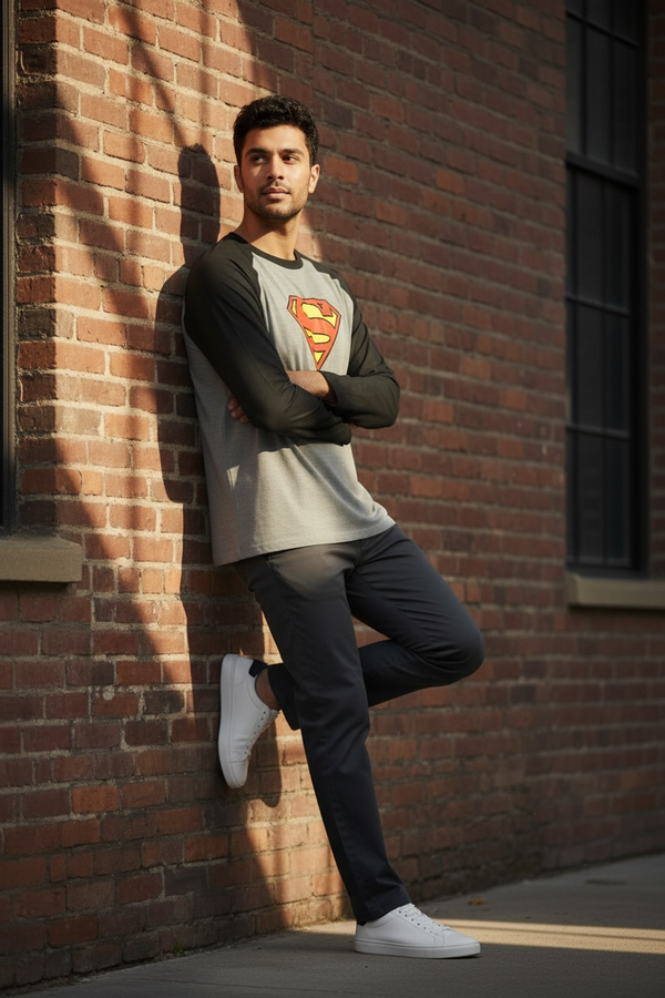 Avero Superman Apex 2.0 Raglan T-Shirt