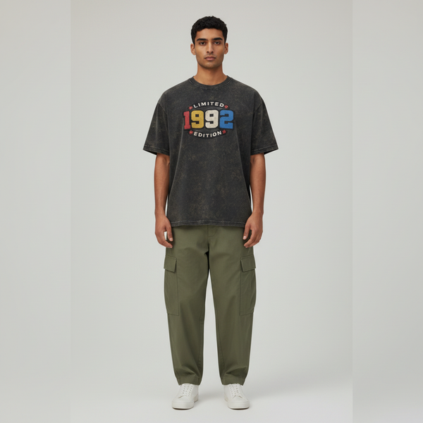 1992 Edition Acid Wash Oversized T-Shirt