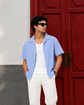 Boxy Fit Striped Shirt