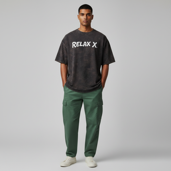 Relax Acid Wash Oversized T-Shirt