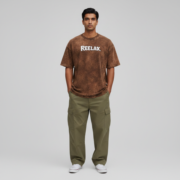 Relax Acid Wash Oversized T-Shirt