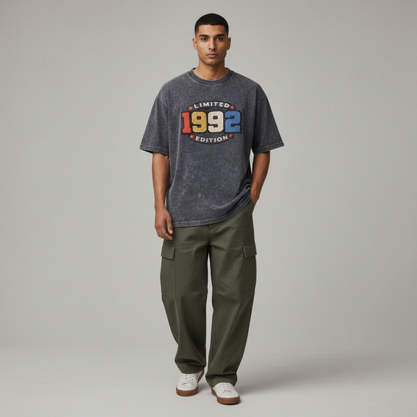 1992 Edition Acid Wash Oversized T-Shirt