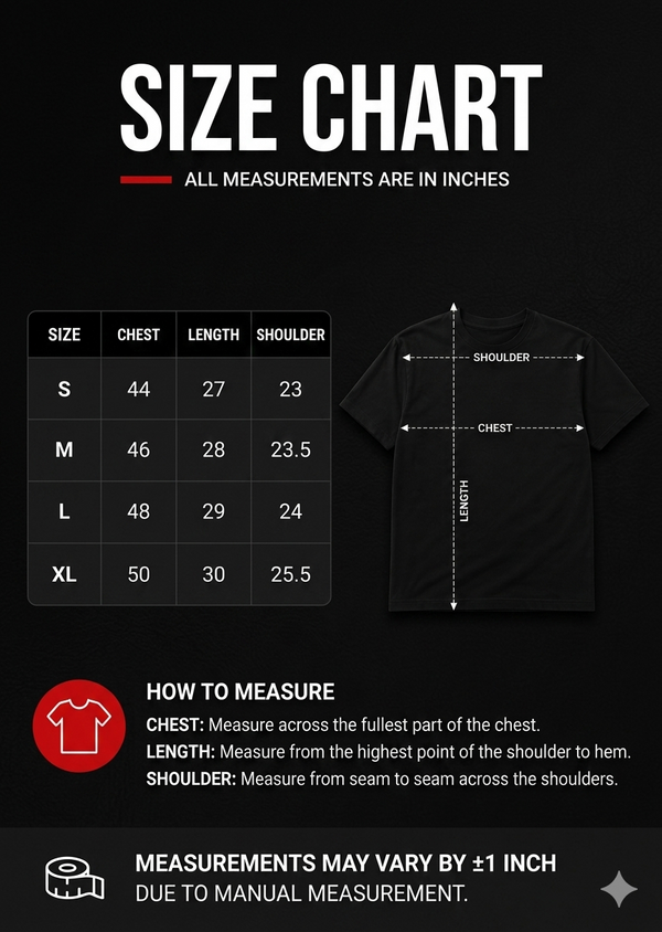 Just a Phase — Oversized T-Shirt (Black)