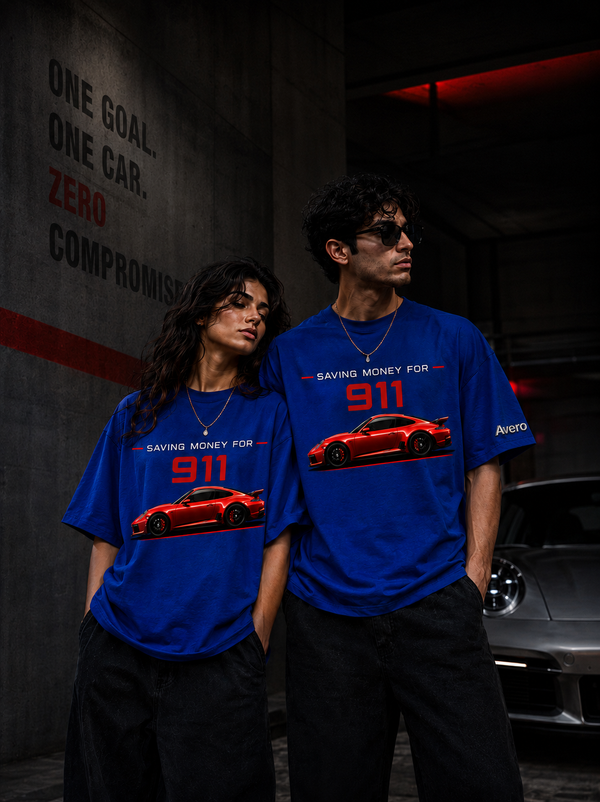 Saving Money for 911 — Oversized T-Shirt