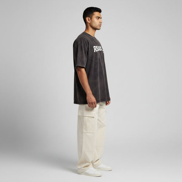 Relax Acid Wash Oversized T-Shirt